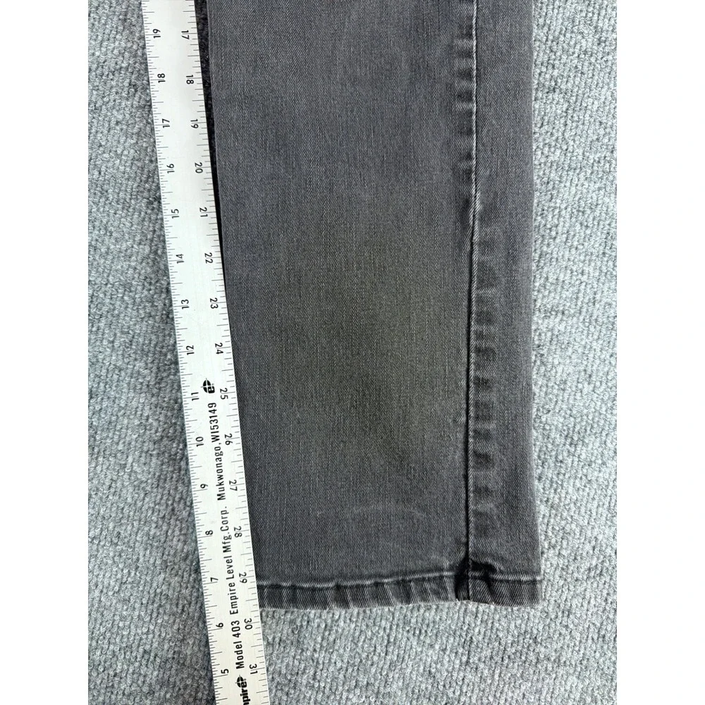 Levis 511 Slim Fit Jeans Mens 33x32 Faded Black Denim‎ Pants 04511-1907